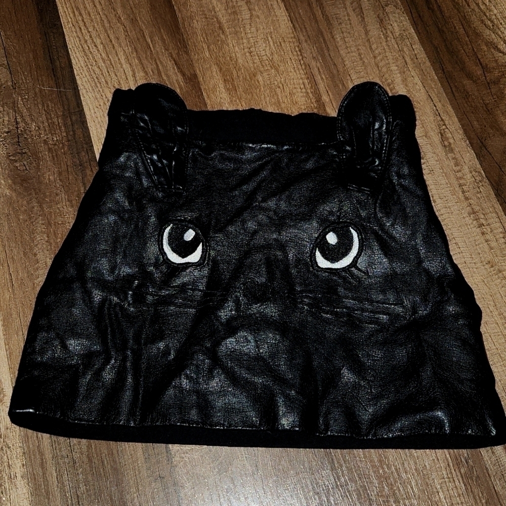 H & M Girls XS MOUSE ZIP SKIRT